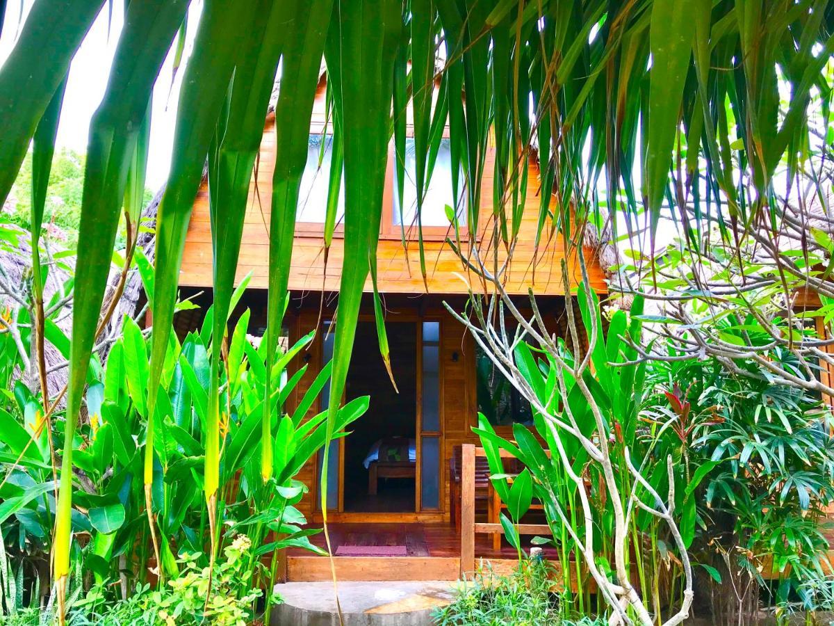 Cotton Tree Cottages Gili Trawangan Exterior foto