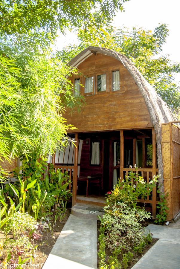 Cotton Tree Cottages Gili Trawangan Exterior foto