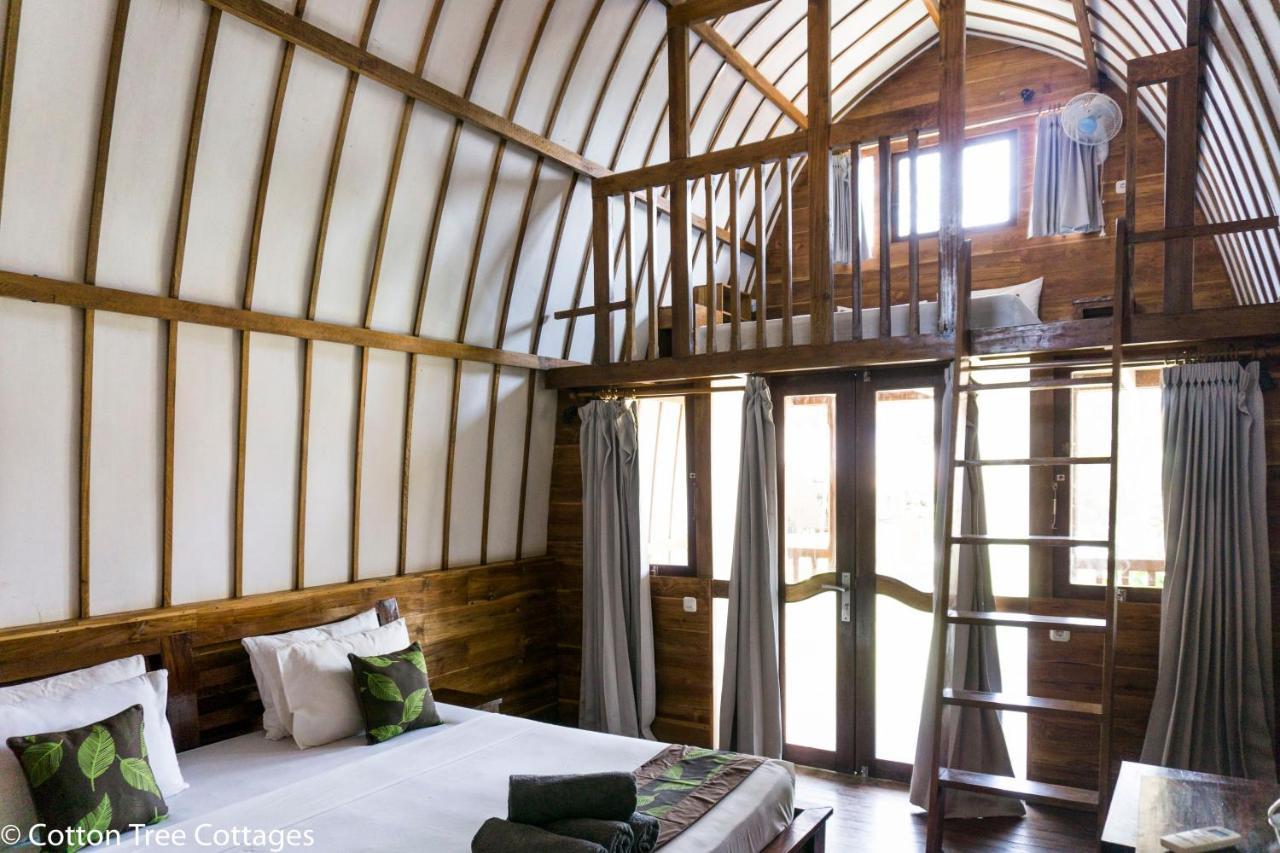 Cotton Tree Cottages Gili Trawangan Exterior foto